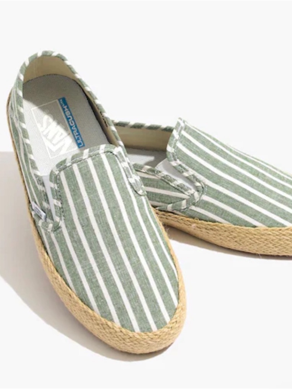 Vans Unisex Slip-On Espadrille Sneakers Mens 6 Women’s 7.5